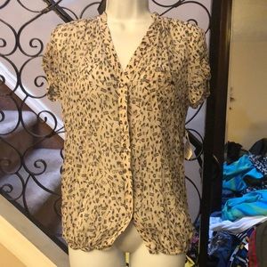 BRAND NEW GUESS SHEER TOP